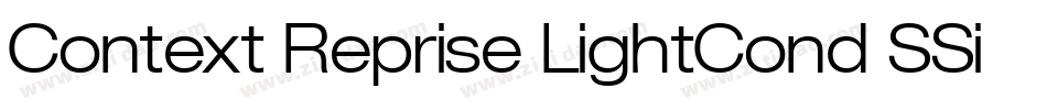 Context Reprise LightCond SSi Normal字体转换